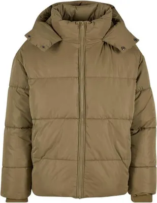 Obrázek produktu pro Bunda Urban Classics Puffer Jacket With Flap Hood tiniolive - L