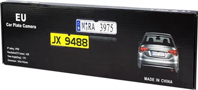 Immagine prodotto di Telecamera di retromarcia con cornice per targa a LED