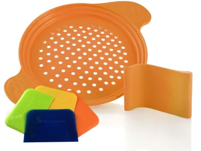 Productafbeelding van Spätzlewonder met rasp en deegschraper, kleur oranje
