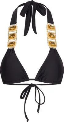 Produktbild von Moda Minx Bikinioberteil Boujee mit stilvollem Steinbesatz Black XS