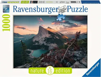 Obrázek produktu pro Ravensburger Puzzle 1000T. Abends in den Rocky Mountains