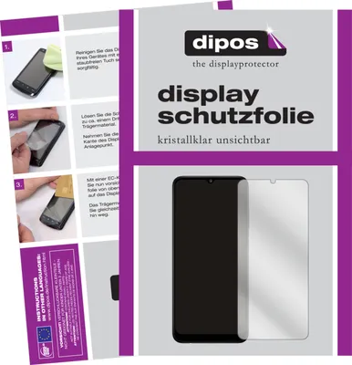 Produktbild von 2x folia ochronna do Samsung Galaxy A03 przezroczysta folia ochronna wyświetlacza dipos
