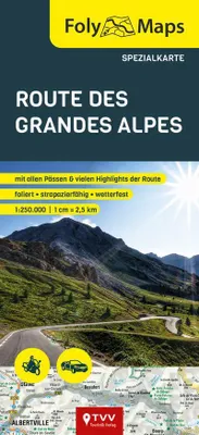 Immagine prodotto di Mappa speciale FolyMaps Route des Grandes Alpes