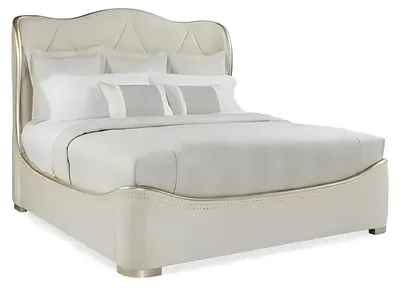 Produktbild von Klassisches Bett Modern Hotel Betten Polsterbett Doppelbett Textil Neu 180x200cm