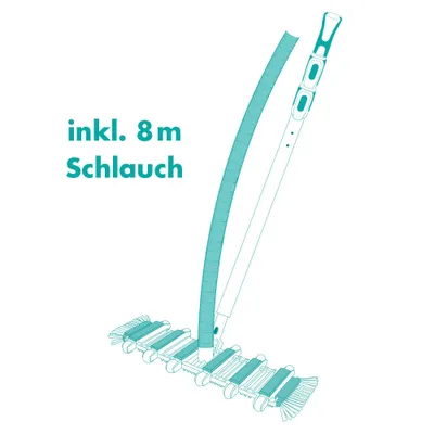 Produktbild von BAYROL Bodensauger-SET FLEX + 8,0m Saugschlauch