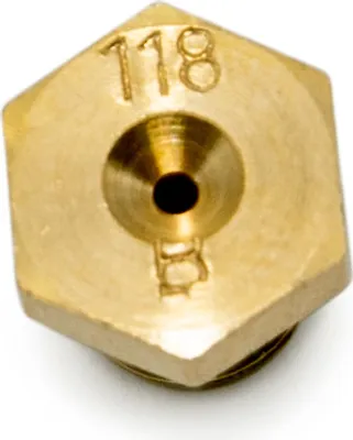 Produktbild von Hauptdüse 118 - M6 - für Bing - Vergaser