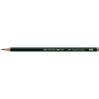 Obrázok produktu pre Faber-Castell 119001, B, Zelená, Šesťhranný, 12 kusov