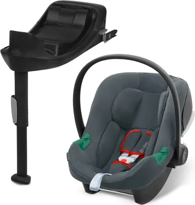 Produktbild von Cybex Aton B2 i-Size Babyschale inkl. Base One Steel Grey
