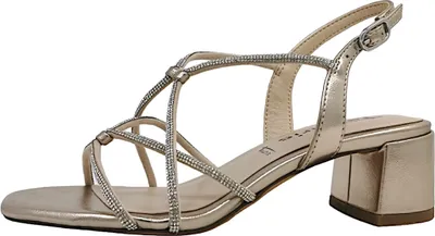 Productafbeelding van Tamaris Damenschuhe Sandalen Hoch Gold Freizeit