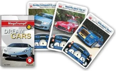 Produktbild von Quartett Dream Cars – Kartenspiel für 2-4 Spieler ab 6 Jahren