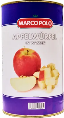Produktbild von MARCO POLO Dunst-Obst APFEL-WÜRFEL ohne Zuckerzusatz 1x Füllm 4,6KG ATG 4,05KG