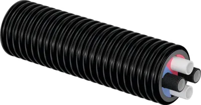 Produktbild von UPONOR Ecoflex Thermo Twin HP, 2x40x3,7-2x32x3,5/175, Bund mit 1m, 1 Stk.