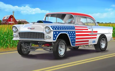 Produktbild von Revell REV14519 55 Chevy Bel Air Street Machine 2N1