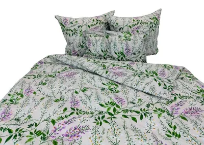 Image de Linge de lit, linge de lit en coton, haute qualité 160x200 1126-1 Fleurs des champs