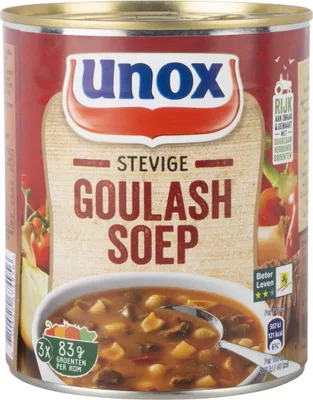 Produktbild von Unox Gulaschsuppe 6 x 80cl