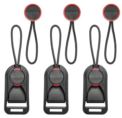 Produktbild von Kameragurt Schnellverschluss Adapter - Schnellverschlussclip - 6 Stück - Für Kameragurte und Kameras