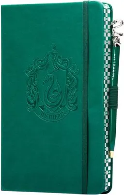 Produktbild von Harry Potter: Slytherin Classic Softcover Journal with Pen