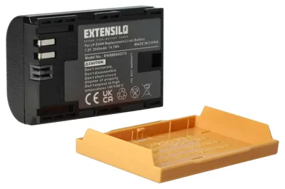 Produktbild von EXTENSILO Akku Ersatz für Canon LP-E6, LP-E6NH für Kamera (2040 mAh, 7,2 V, Li-Ion)