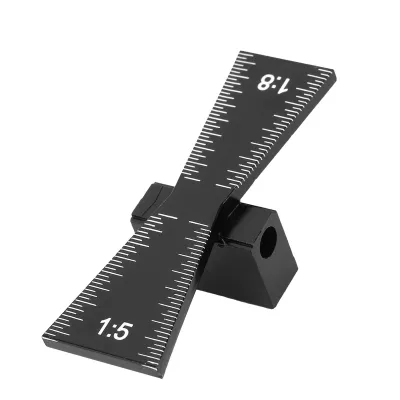 Imagen del producto de Woodworking Ruler,Dovetail Ruler,Dovetail Guide Tool,Wood Joints Gauge,Dovetail Tool