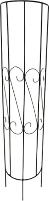 Produktbild von TrendLine Halbrankgitter Metall schwarz 180 cm