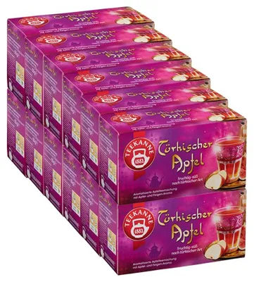 Zdjęcie produktu dla Czajniczek turecki o smaku jabłkowo-figowym 55g opakowanie 12 szt