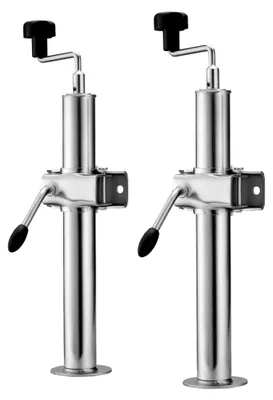 Produktbild von Höhenverstellbare Anhängerstützen, 2 Stück, 510-760 mm
