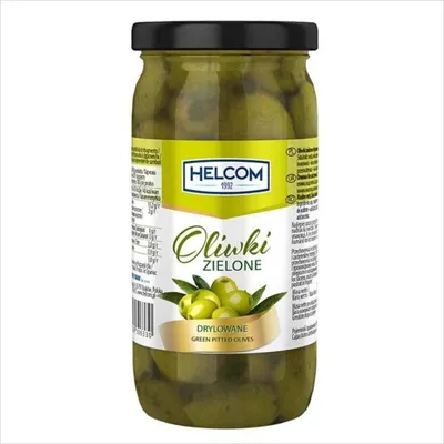 Produktbild von Helcom Grüne entsteinte Oliven 935 ml