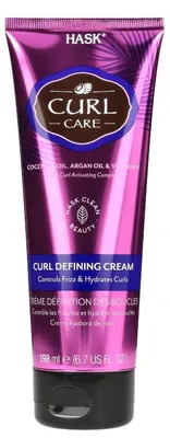 Productafbeelding van Hask Curl Care Defining Cream (198 ml)