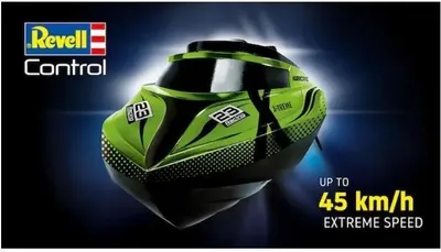 Produktbild von Revell Control X-treme RC Speedboot Hurricane I Ferngesteuertes RC Boot | ab 14 Jahren I mit Li-Ion Akku und Pistolen-Fernsteuerung I moderne 2,4 GHz Fernsteuerungstechnik | bis zu 45 km/h