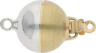 Produktbild von JuwelmaLux Perlenschließe 375/000 (9 Karat) Gold- und Weißgold JL30-09-4176