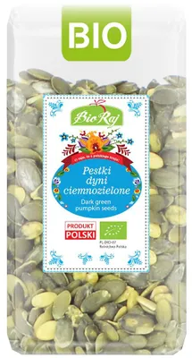 PESTKI DYNI CIEMNOZIELONE BIO (POLSKA) 300 g - BIO RAJ