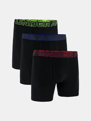 Produktbild von Under Armour Herren-Boxershorts M Ua Perf Baumwolle 6In (3 Stück) 1383889-004__LG
