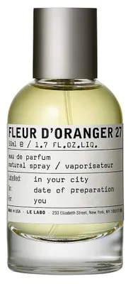 Immagine prodotto di Le Labo, Fleur d'Oranger 27, EDP, Unisex, 50 ml