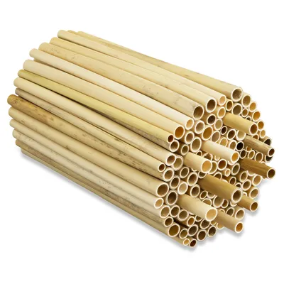 Produktbild von BEESI 1000x Naturbelassen Niströhren für Wildbienen aus Schilf 14 cm lang I Durchmesser 3-7 mm inkl. E-Book I Nisthülsen für Insektenhotel