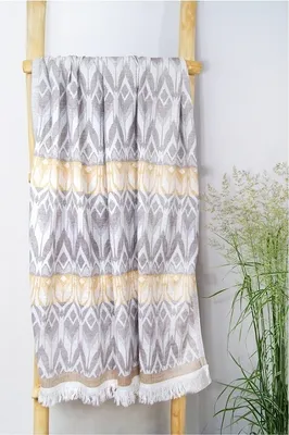 Obrázok produktu pre Bavlnená plážová osuška s strapcami, pareo 90x180 Marocco