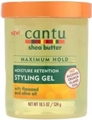 Produktbild von Cantu Moisture Retention Styling Gel with Flaxseed and Olive Oil 524g