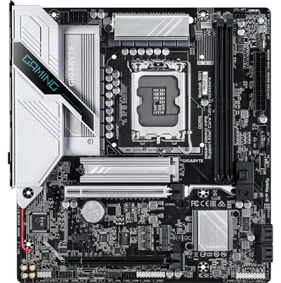 Produktbild von Gigabyte B860M GAMING WIFI6 - Motherboard - micro ATX - LGA1851 Sockel - B860 Chipsatz - Wi-Fi 6, Bluetooth - Onboard-Grafik (CPU erforderlich)