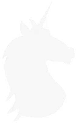 Produktbild von Securit® Silhouette Einhorn – Weiße Wandtafel