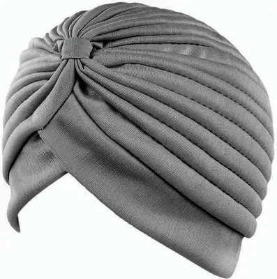 Produktbild von INF Chemo-Kopfbedeckung, weiche Beanie-Mütze für Krebspatienten Dunkelgrau