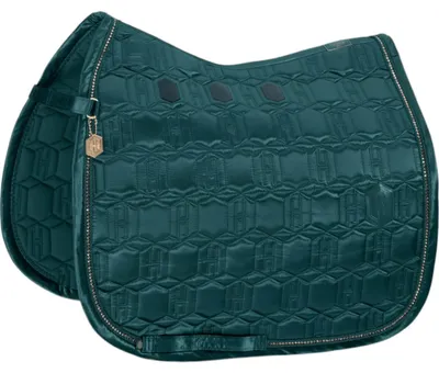 Produktbild von Eskadron Dressurschabracke Satin Crystal Heritage 2024 Schabracke Dressur Vintage Green XXS (Shetty)