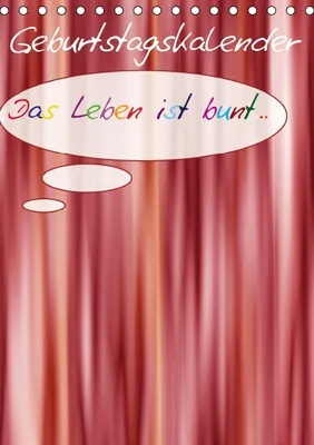 Produktbild von Calvendo Bunte Kalenderblätter - bieten Platz für Ihre eigene Kreativität (Tischkalender, 14 Seiten) 978-3-660-49723-6