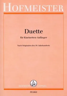 Produktbild von Duette für Klarinetten-Anfänger