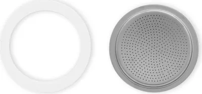 Immagine prodotto di Bialetti 0800030 Filtro da Caffè Bialetti La Mokina Grigio Bianco Plastica