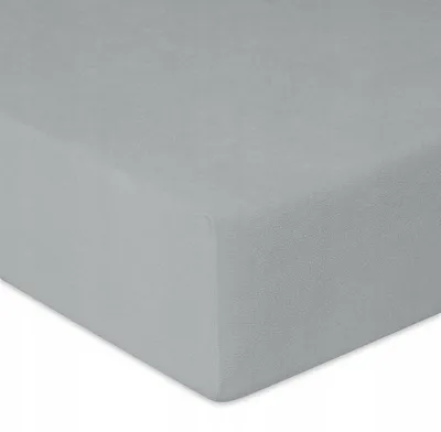 Produktbild von Matex Premium Frottier Spannbettlaken Grau 160x200 cm