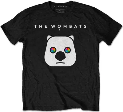 Obrázok produktu pre The Wombats Rainbow Eyes Black L Tričko