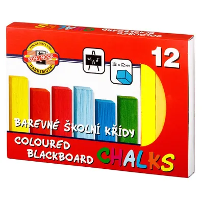 Produktbild von Krieda školská, 12 farieb