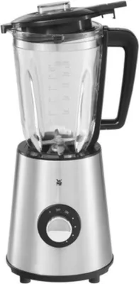 Zdjęcie produktu dla WMF Kult X 0416650011, Blender stołowy, 1,5 l, Funkcja pulse, Rozgniatacz do lodu, 1000 W, Czarny, Stal nierdzewna, Przezroczysty