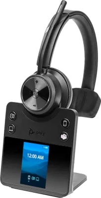 Produktbild von Poly Savi 7410 OFFICE - Savi 7400 series - Headset - On-Ear - DECT / Bluetooth - kabellos - Schwarz