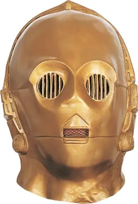 Produktbild von Star Wars C-3PO - Halloween Fasching Kostüm Maske
