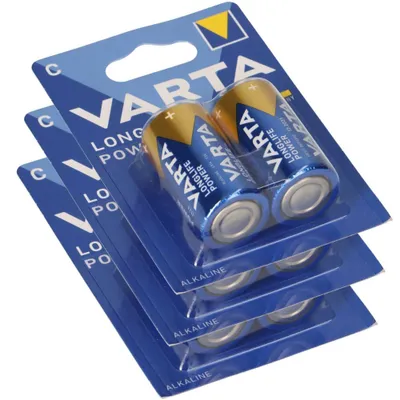 Produktbild von 3x Varta 4914 Longlife Power Baby Batterie C 2er Blister LR14